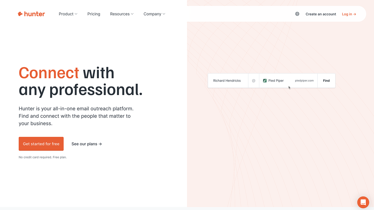 Hunter - Email Finder