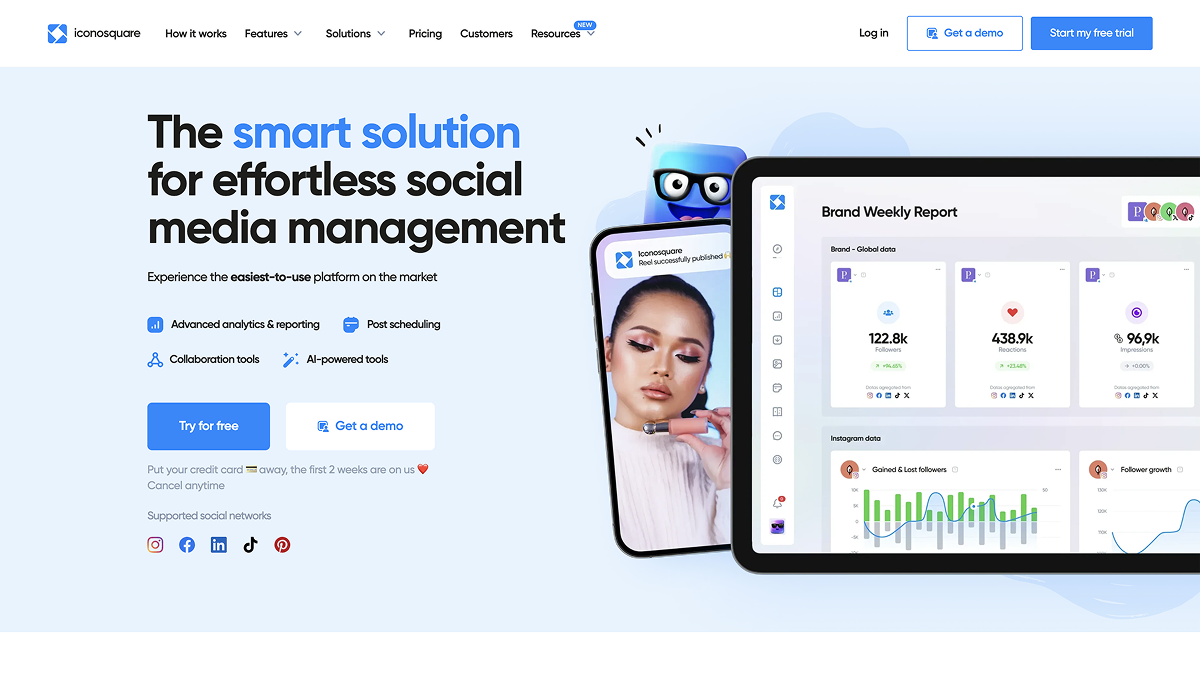 Iconosquare - Social Media Management