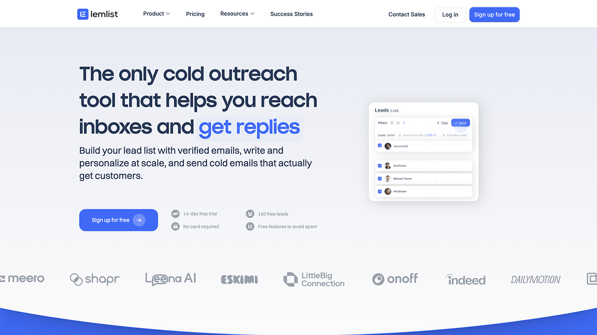 Lemlist - Sales Engagement Platform