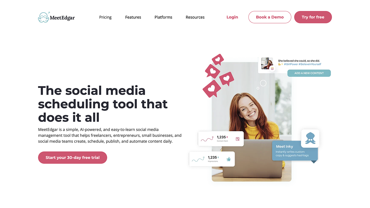 MeetEdgar - Social Media Planner