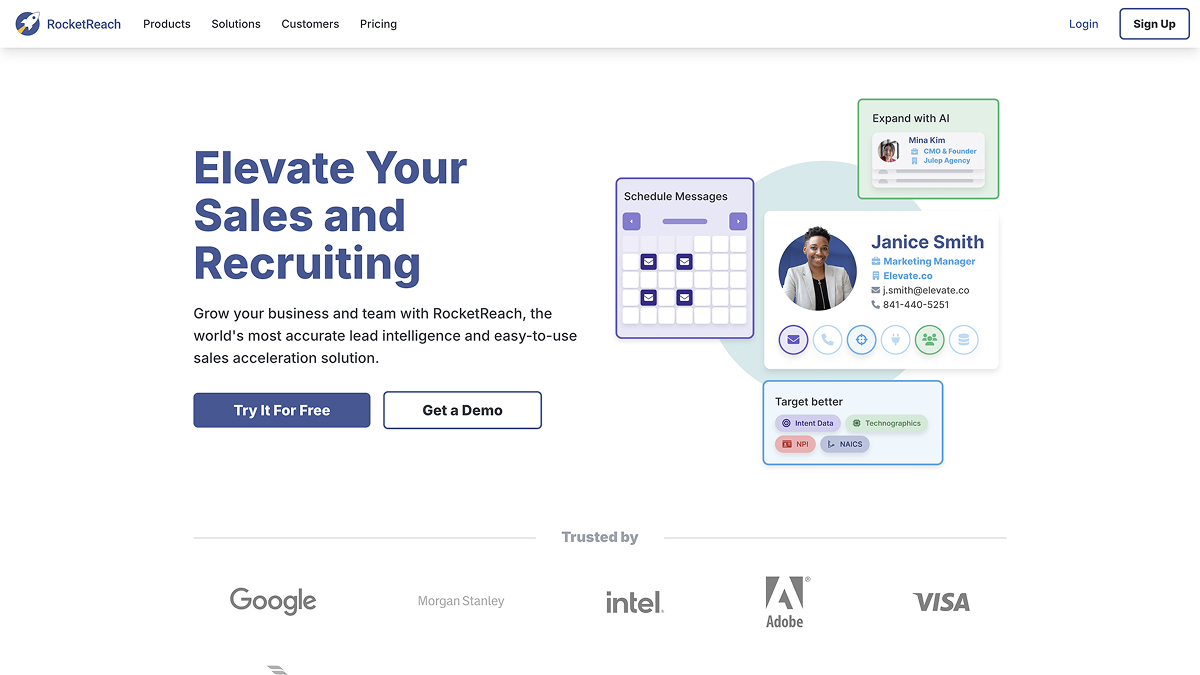 RocketReach - Sales Engagement Tool
