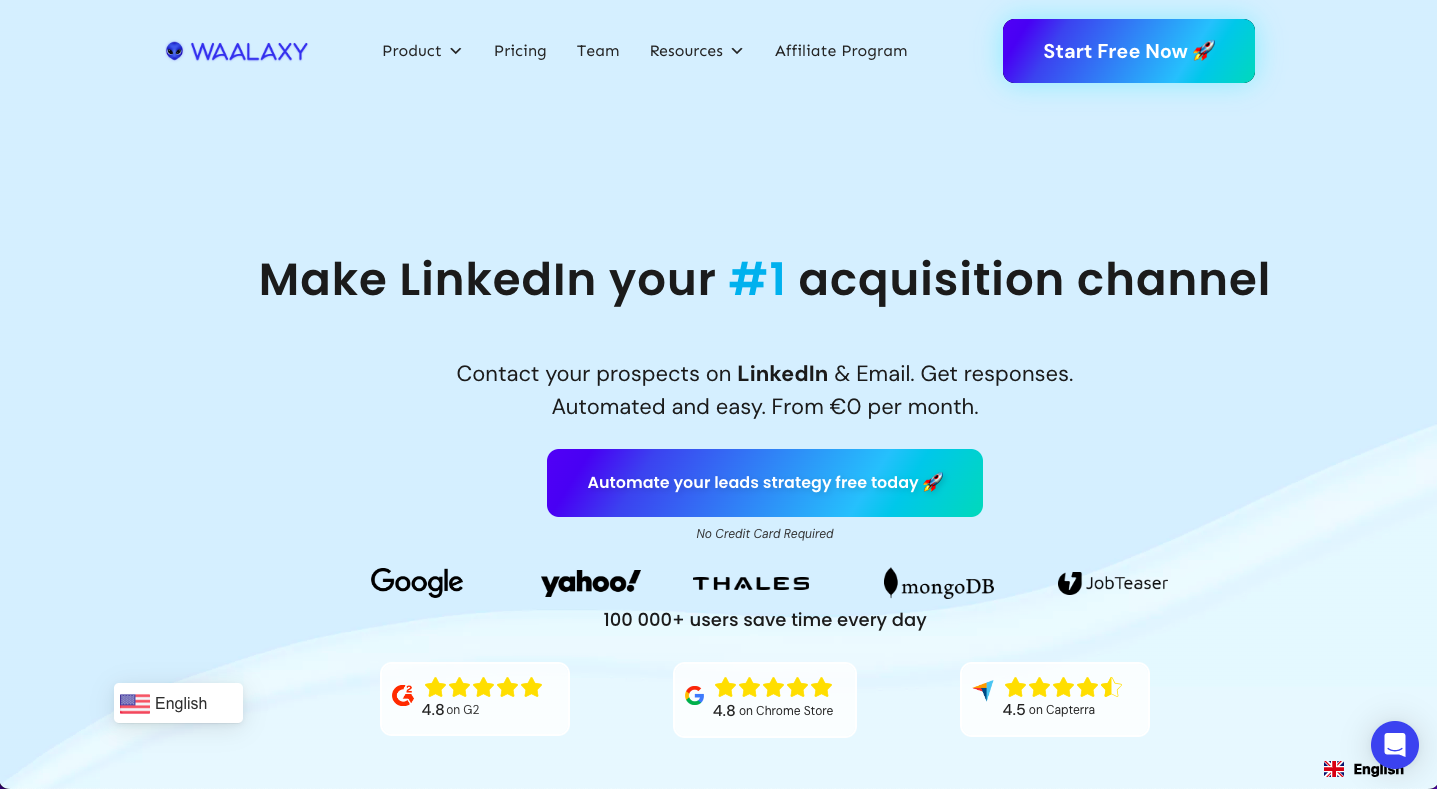 How to automate your LinkedIn Prospection with Waalaxy